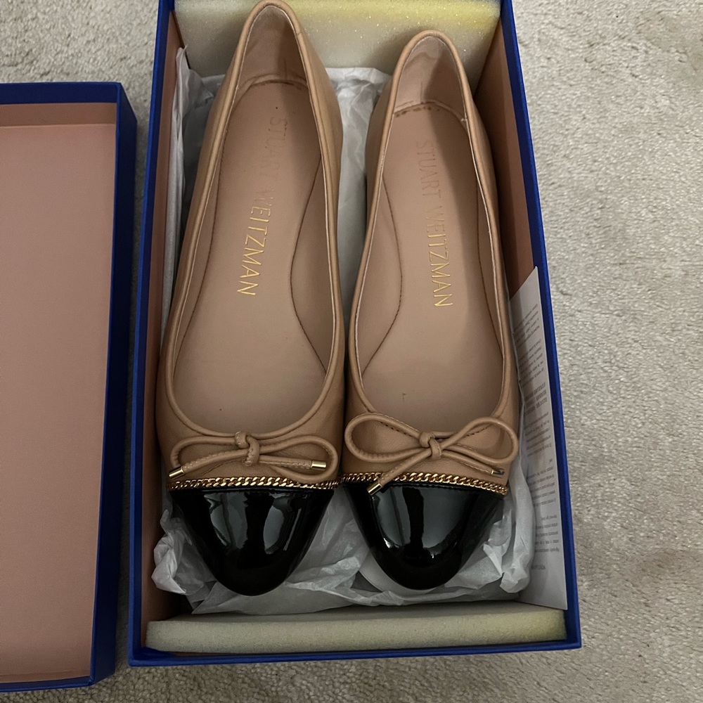 Stuart Weitzman Gabby Chain Link Flat - image 4